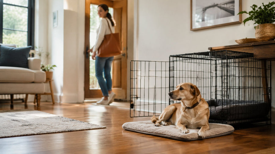 Should You Crate a Dog With Separation Anxiety?