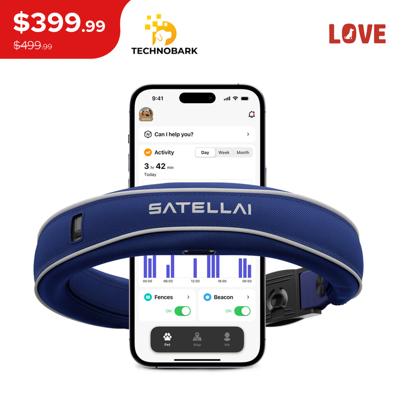 SATELLAI — Smart Collar and GPS Dog Fence