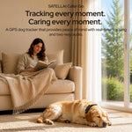 SATELLAI Collar Go Smart GPS Dog Collar with Live Tracking & Health Monitoring