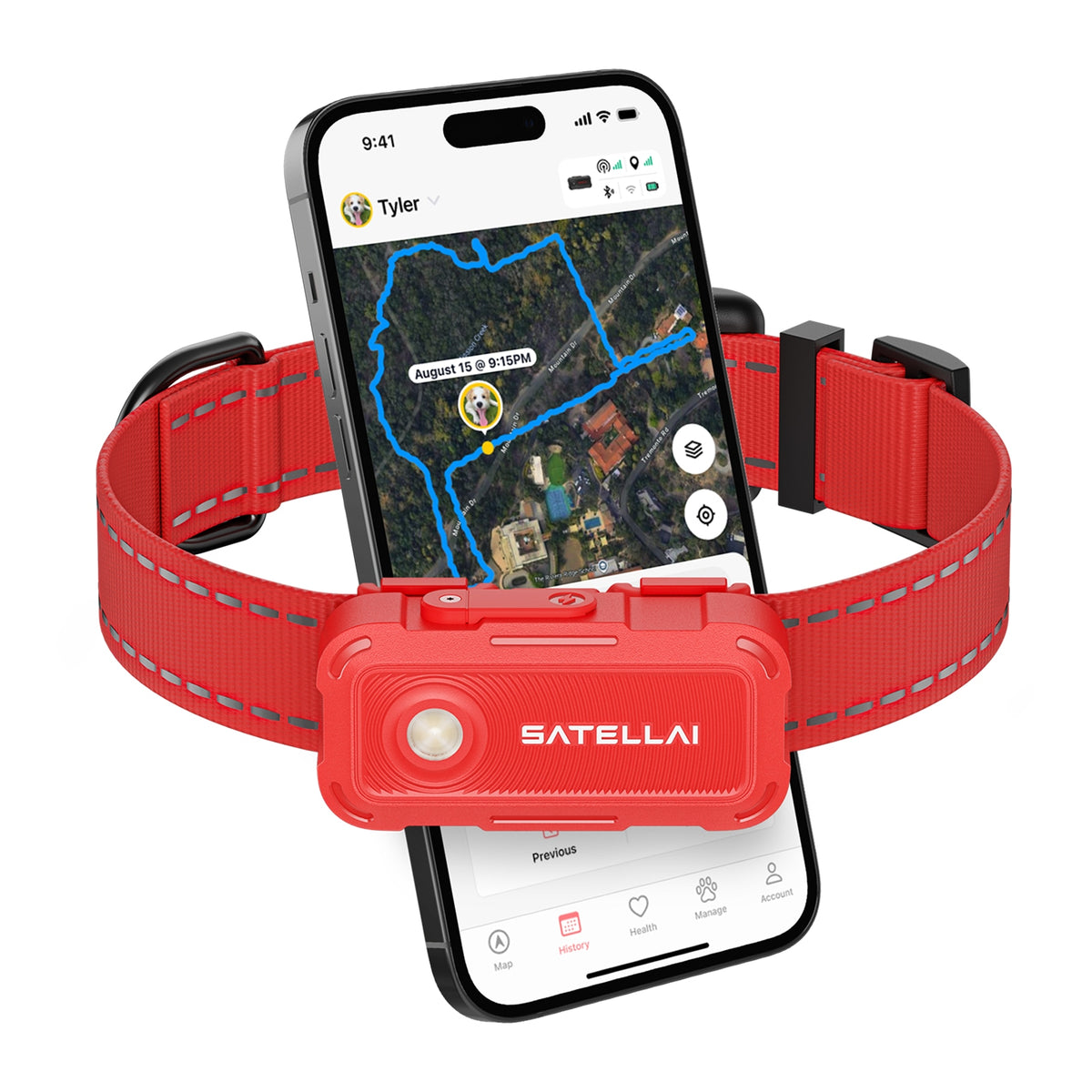 SATELLAI Collar Go GPS Dog Tracker
