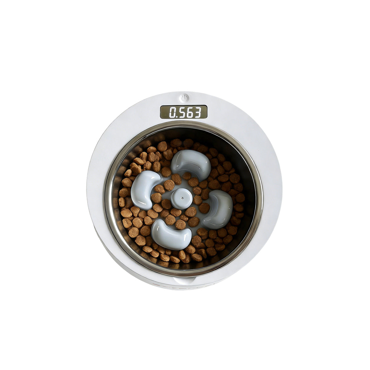 SATELLAI Dog Bowl with Weight & Slow-Feed Function