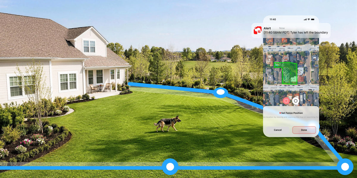 Customizable boundaries. Quick alerts.